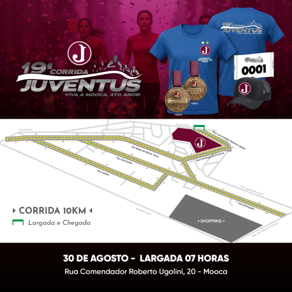 Mapa 02 de 19ª CORRIDA JUVENTUS