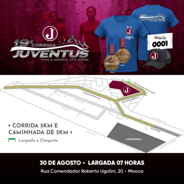 Mapa 03 de 19ª CORRIDA JUVENTUS