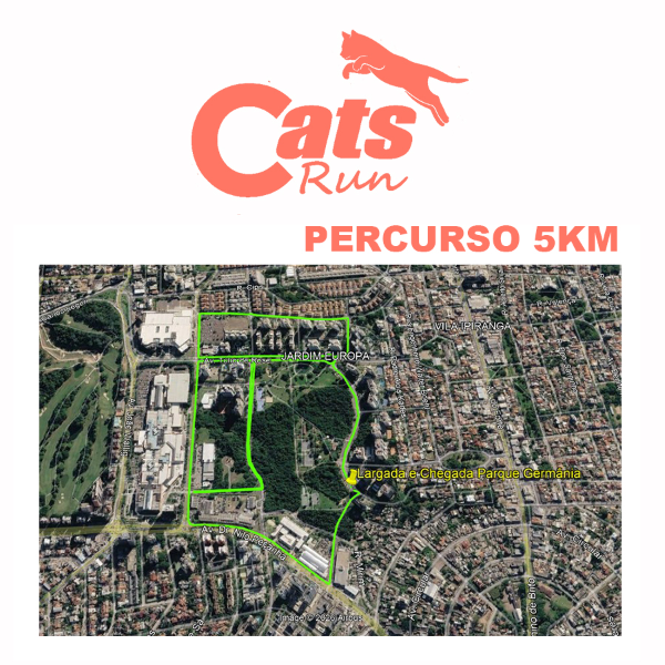 Mapa 01 de CATS RUN RS 2026