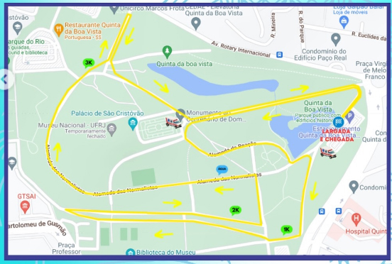 Mapa 01 de CATS RUN RJ 2026