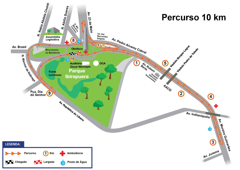 Mapa 01 de TROFÉU CIDADE DE SÃO PAULO 2027